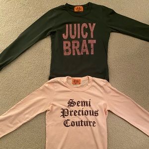 COPY - Juicy Couture long sleeve shirts